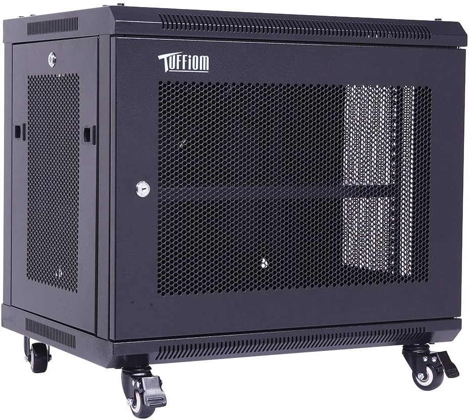 9U Network Cabinet Enclosure with Wheels C56823
