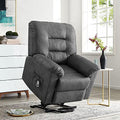 Gray Electric Lift Recliner Chair with Footrest N130143