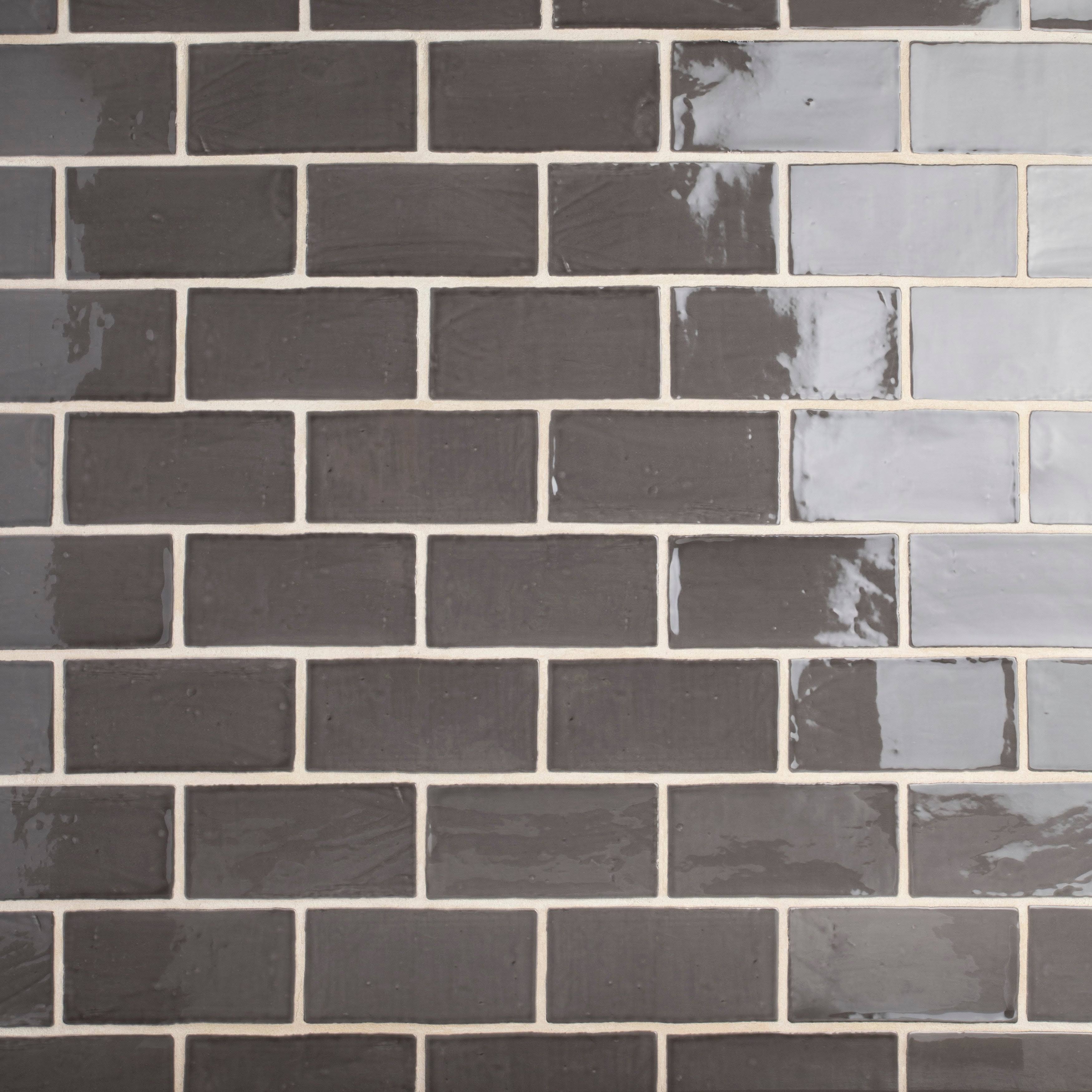 3x22 x 6x22 Ceramic Wall Subway Tile, Case 44 Tiles Q114