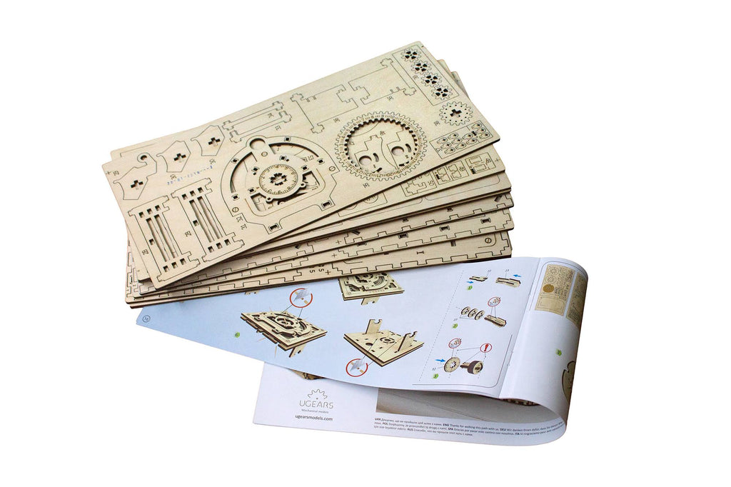 Wooden 3D Puzzle Safe M7888
