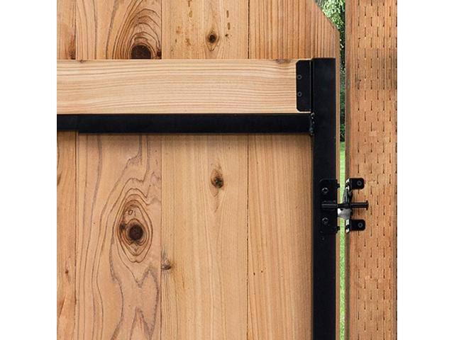 Steel Frame Gate Building Kit, 60x22-96 inch Wide Opening (2 Pack) U6546