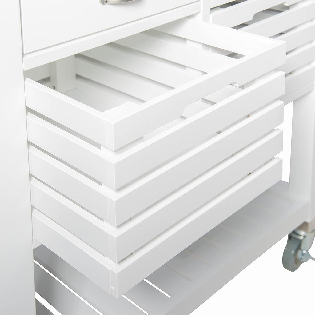 White Kitchen Cart G108