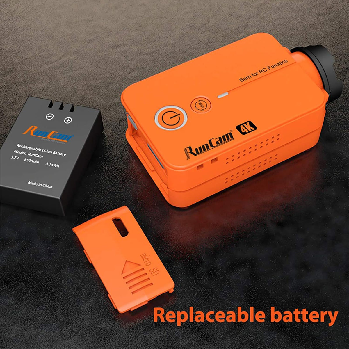 Orange 4K FPV Sports Action Camera Y4833