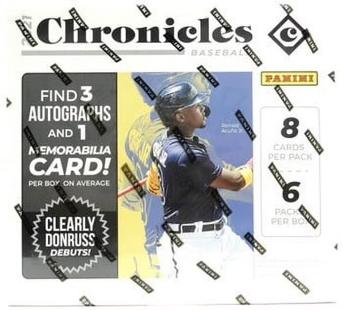 2021 Panini Chronicles Baseball Hobby Box Z1653