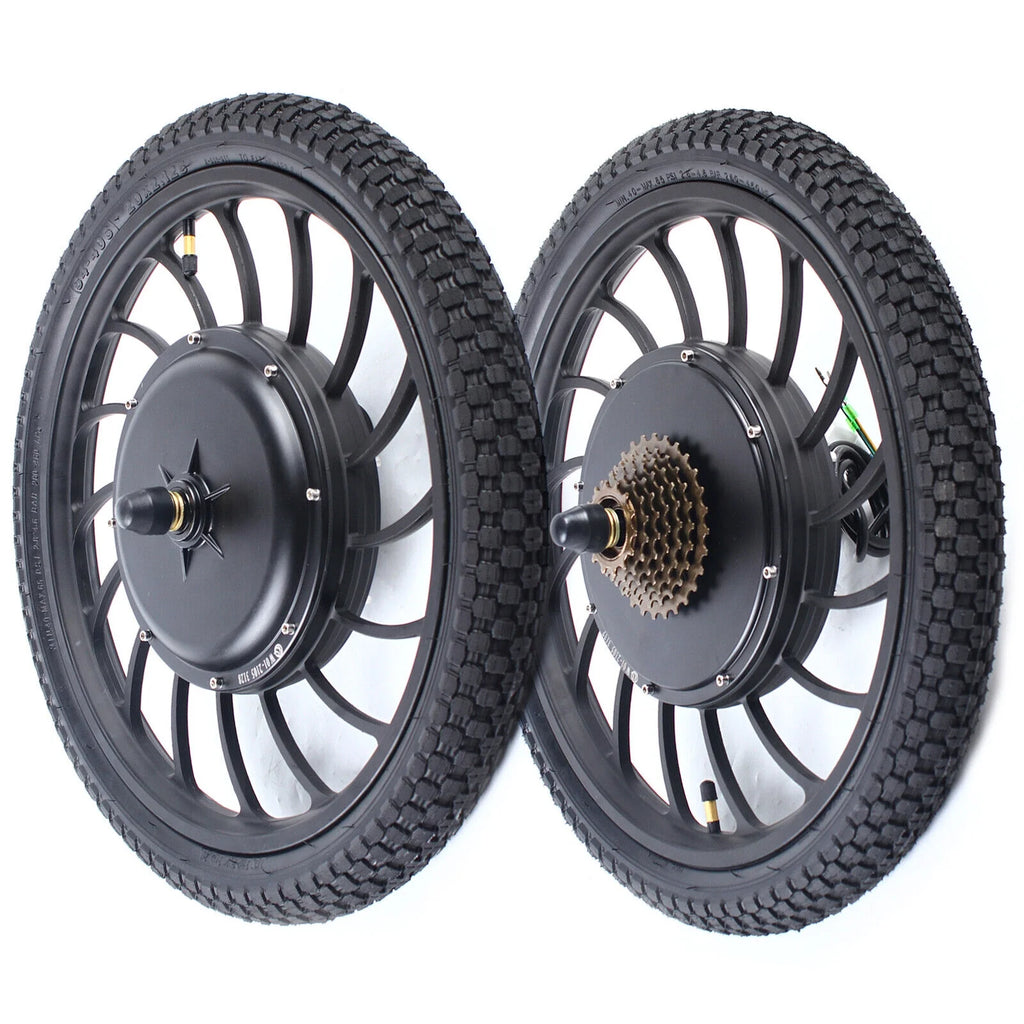 1000W 48V 20'' Ebike Front/Rear Wheel Motor Conversion Kit L990