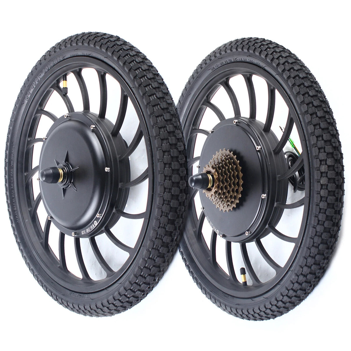 1000W 48V 20'' Ebike Front/Rear Wheel Motor Conversion Kit L990