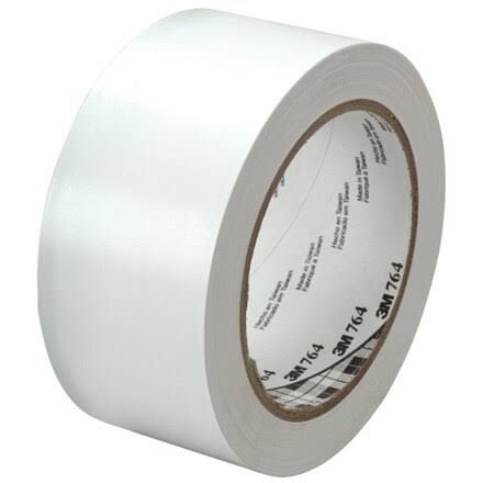 White 2x22 Vinyl Tape Roll C3261