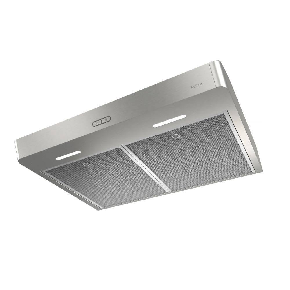 30 in. Convertible Under Cabinet Range Hood with Light in Stainless Steel E177