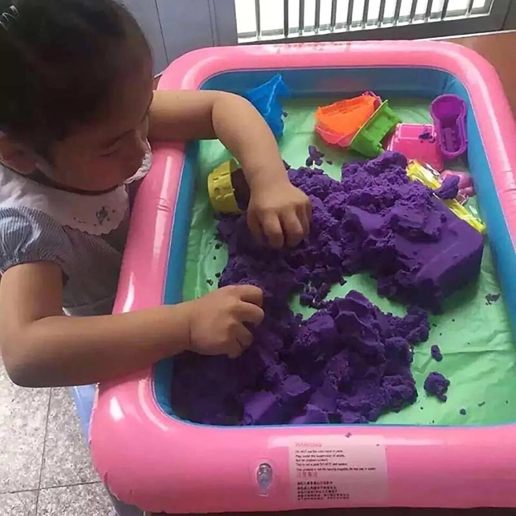 2PCS Inflatable Elevated Sandbox Play Toy X50212