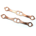 Oval Port Copper Exhaust Gaskets for Chevy SB 327 305 383 I234533