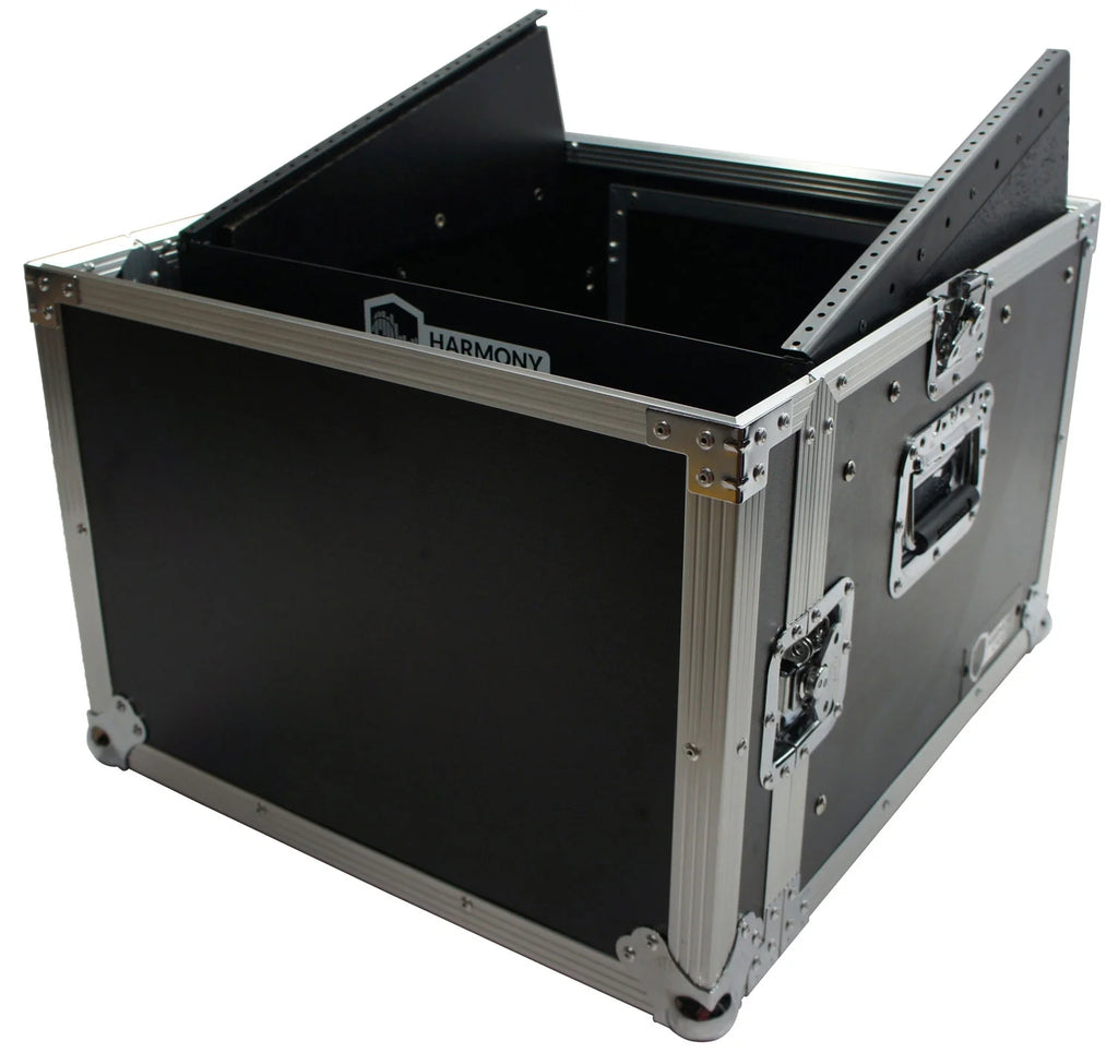 10U Slant Top 8U Vertical Mixer Rack Case H872041