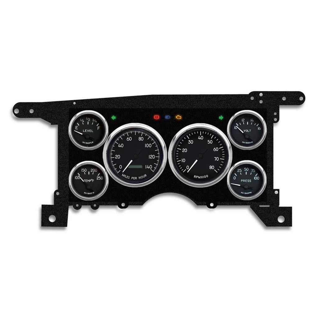 6 Gauge Performance Black H8492