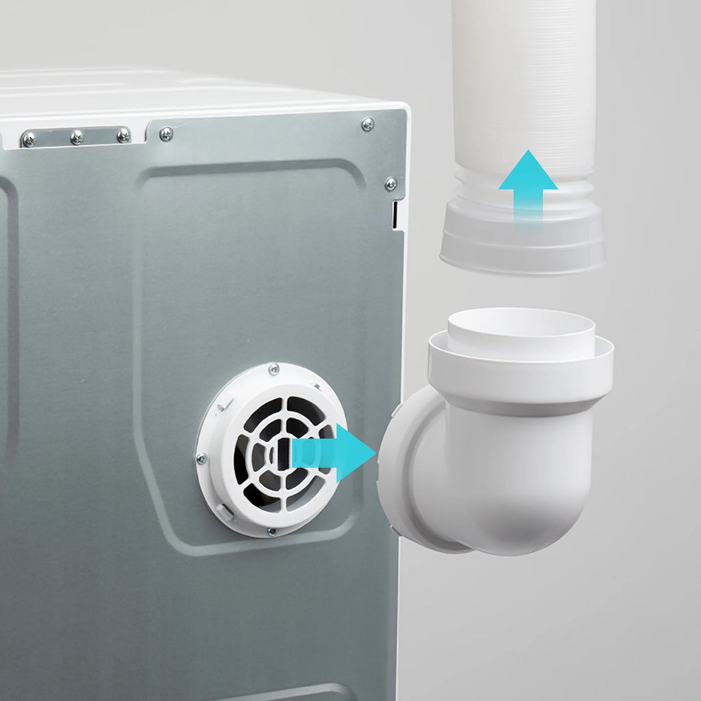Portable Stainless Steel Clothes Dryer with Wall Mount Kit Q84453