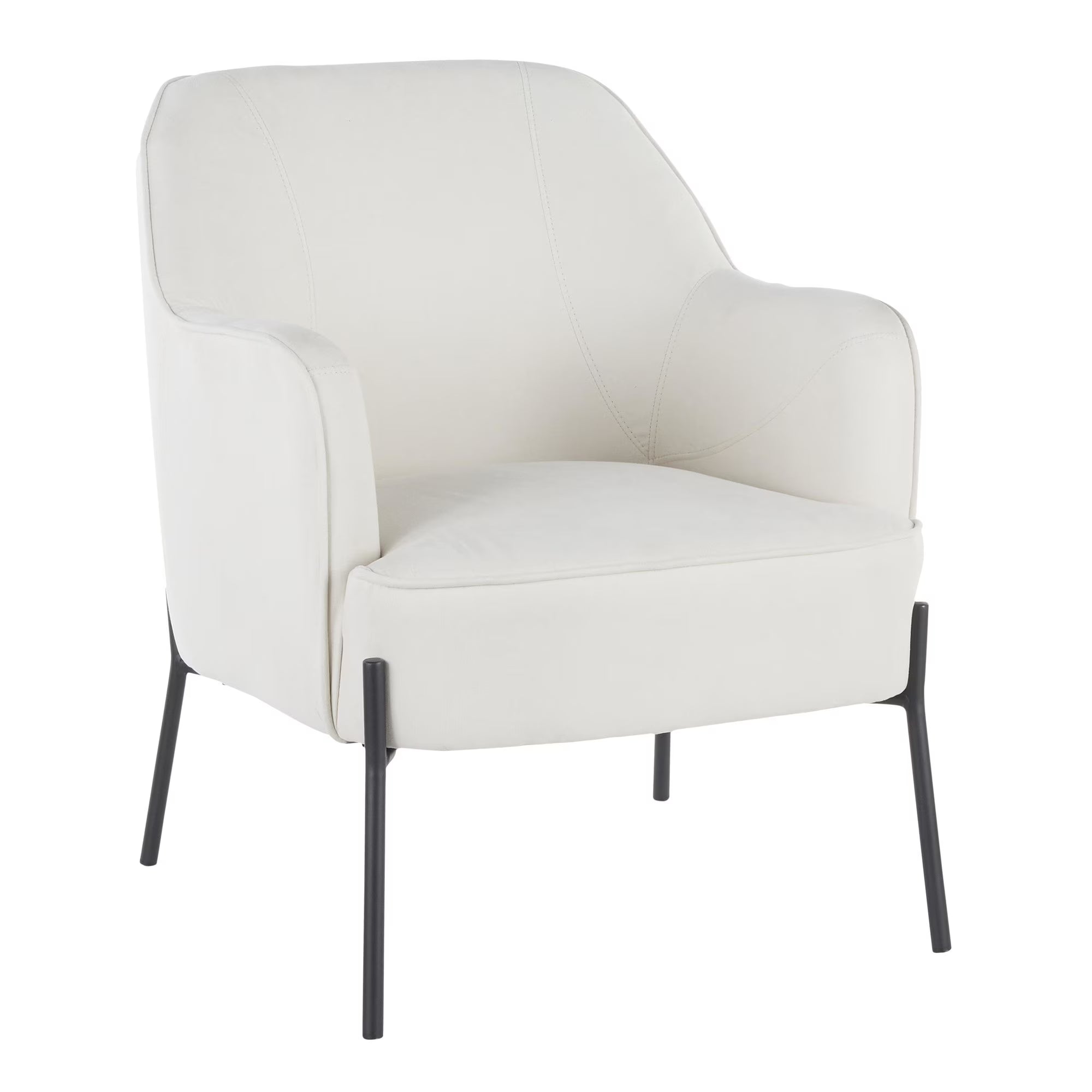Black/Cream Accent Chair K586