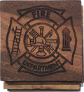 Set of 4 Acacia Coasters X970