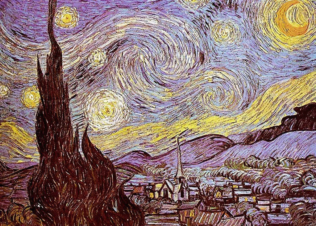 1500 Pieces Jigsaw Puzzle Van Gogh Starry Night B7846