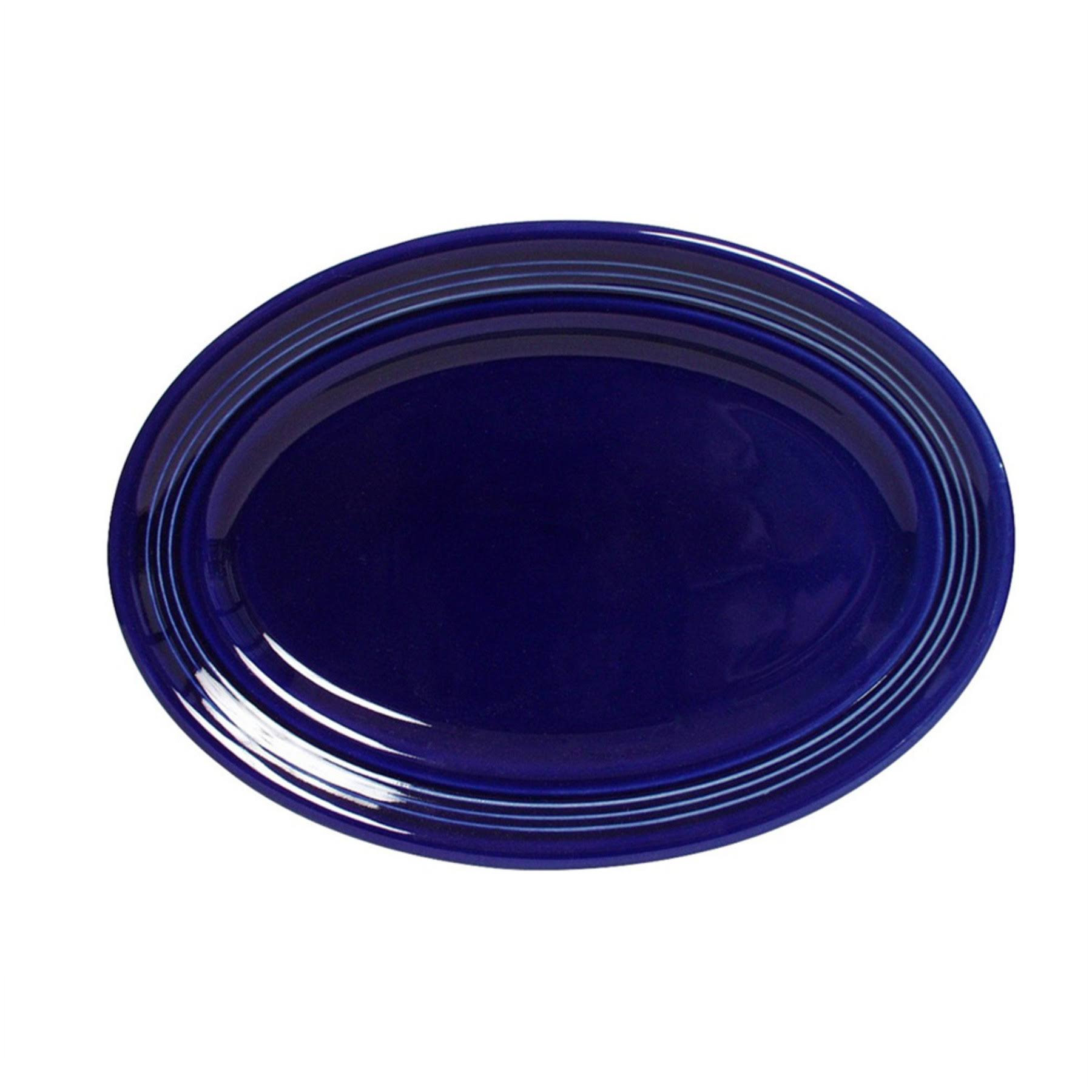 Oval Platter Cobalt, Case of 24 O172494