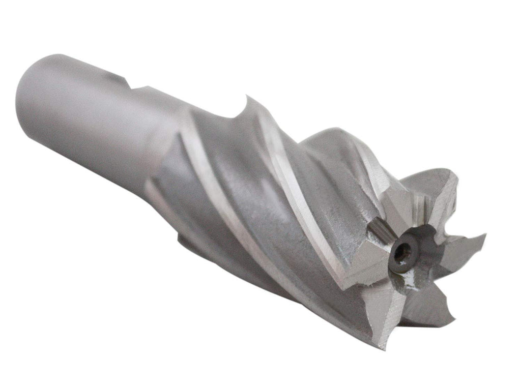 6 Pc Multi Flute H.S.S. End Mills Set, 3/4'' Shank, Cutting Dia 3/4'' to 1-1/2'' G56585