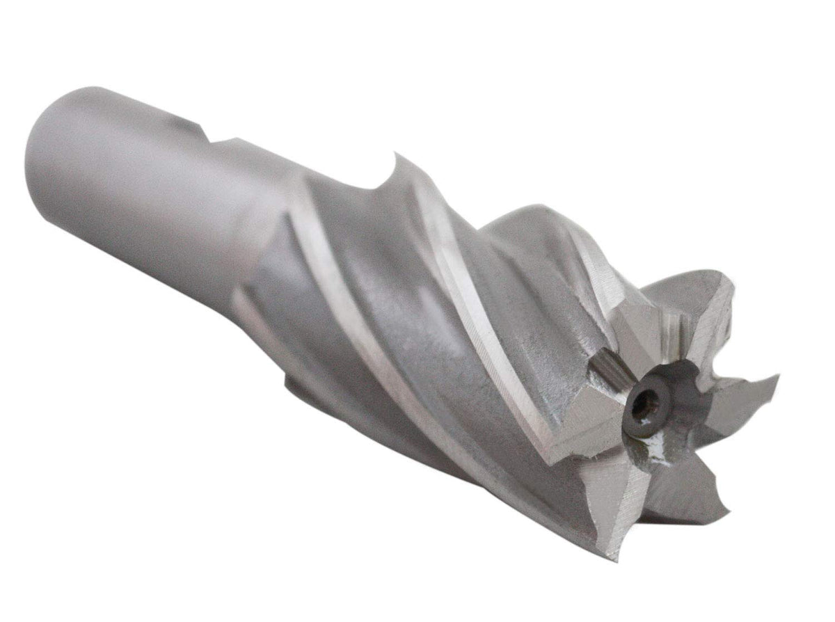 6 Pc Multi Flute H.S.S. End Mills Set, 3/4'' Shank, Cutting Dia 3/4'' to 1-1/2'' G56585