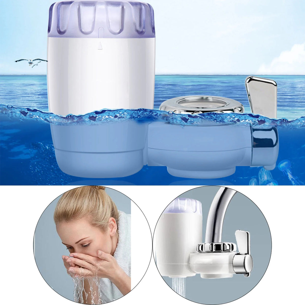 Water Filter for Kitchen Tap Water Pre-Filter R596250