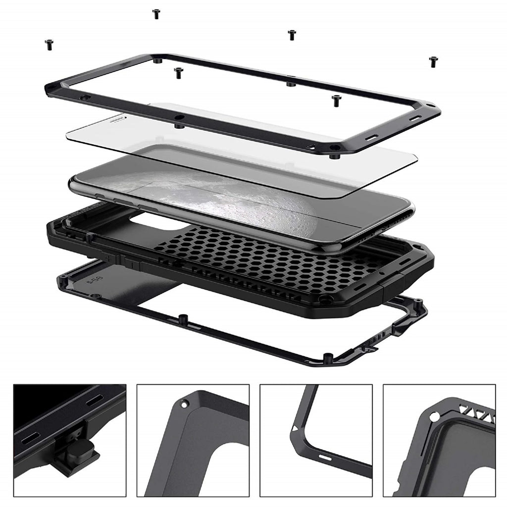 Heavy Duty Shockproof Aluminum Metal iPhone 6s Plus Case L457