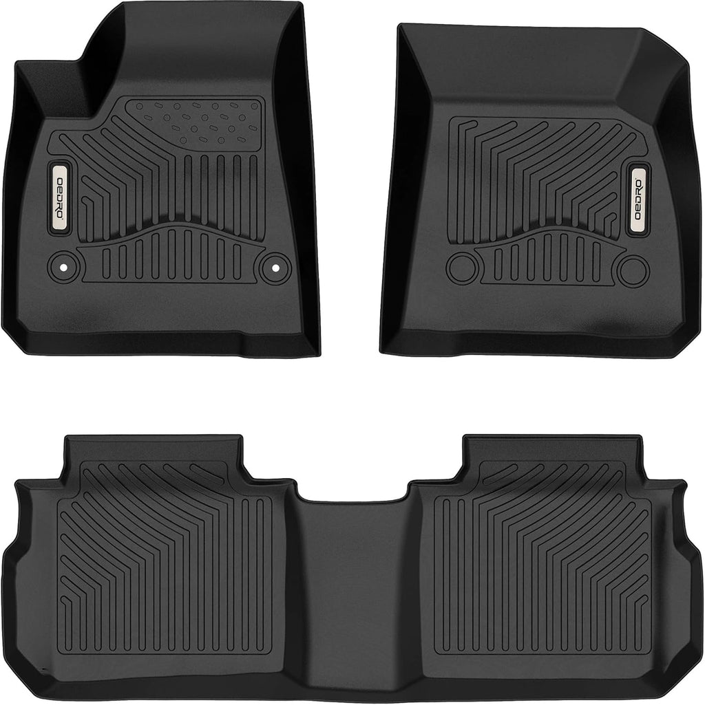Black TPE All Weather Floor Mats G821305