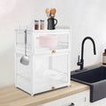 3-Tier Dish Drying Rack with Cutlery Holder D8596