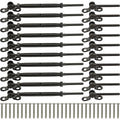 Black Cable Railing Hardware Kit, 10 Pairs B443180