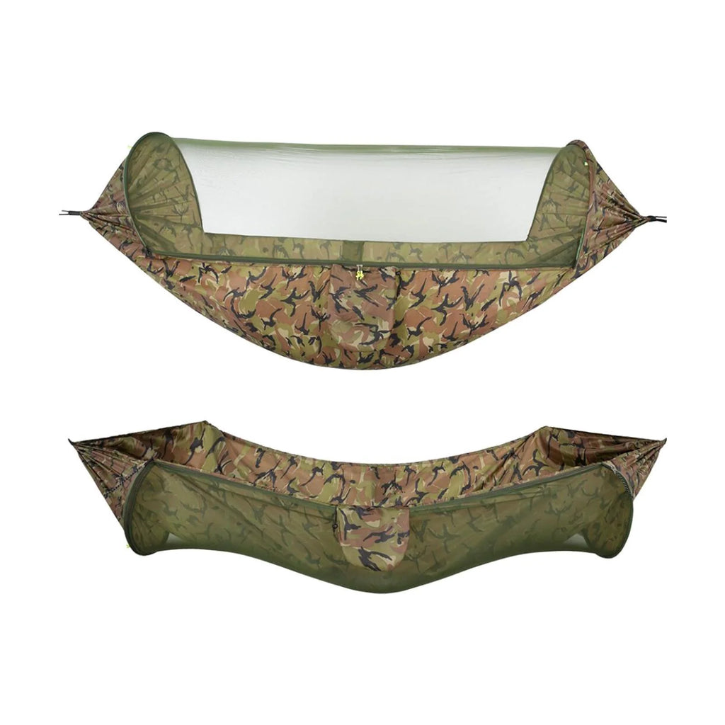 Large Camping Hammock with Net Lightweight Polyester Hanging Hammocks Tree Straps Swing Hammock Bed F848047