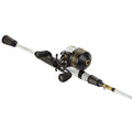 White Gold and Black Spincast Combo K55488