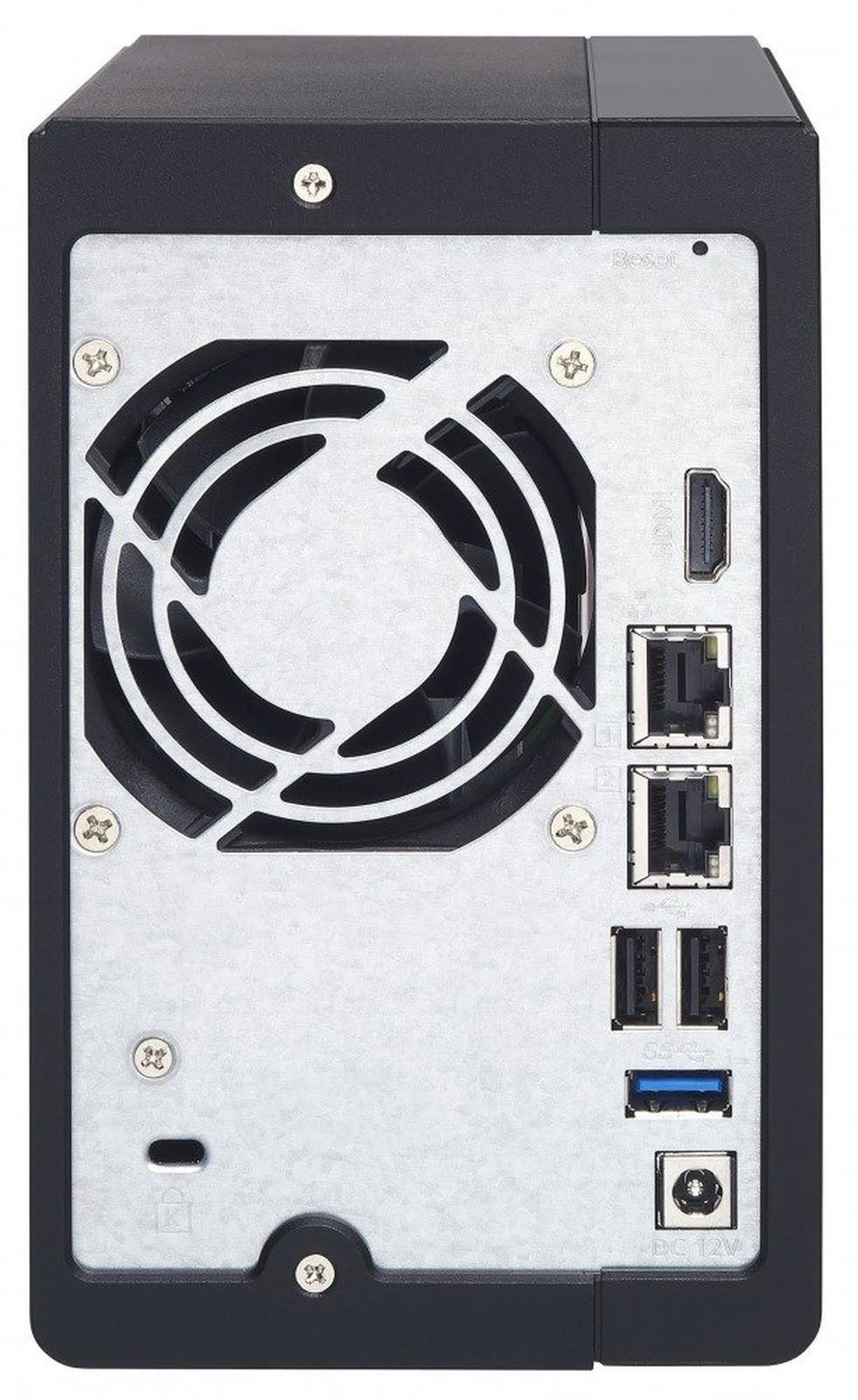 2Bay NAS Celeron Quad Core 2.0GHz 2GB DDR3L Sata U46811