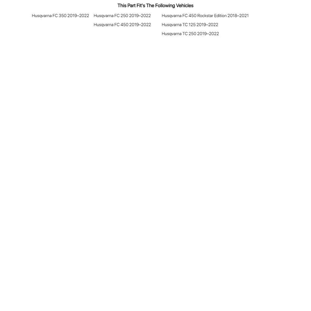 Full MX Plastic Kit I64642