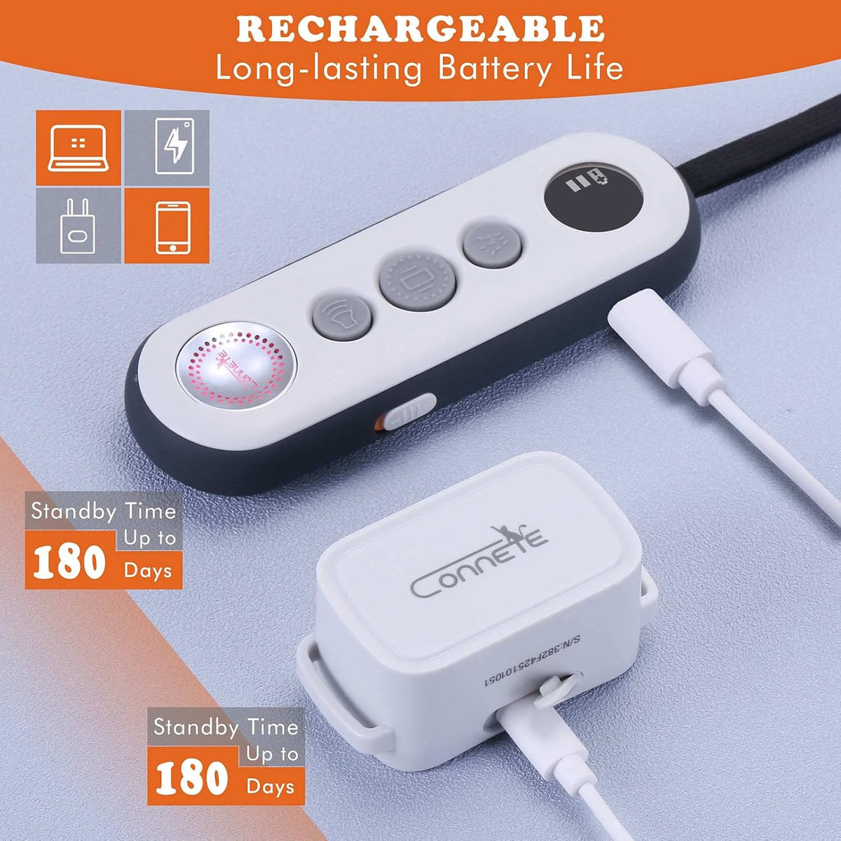 Citronella Bark Collar with Remote, Spray Refill, Pack of 2 D7595