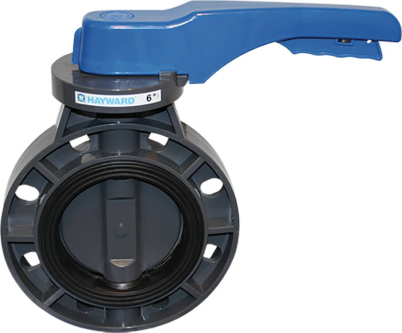 6in Lever Butterfly Valve - Gray I25571