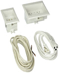 Dual In-Wall Cable Management for Wall-Mounted TVs B59638