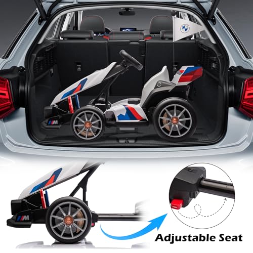 White Electric Drift Go Kart with 600W Motor G4851