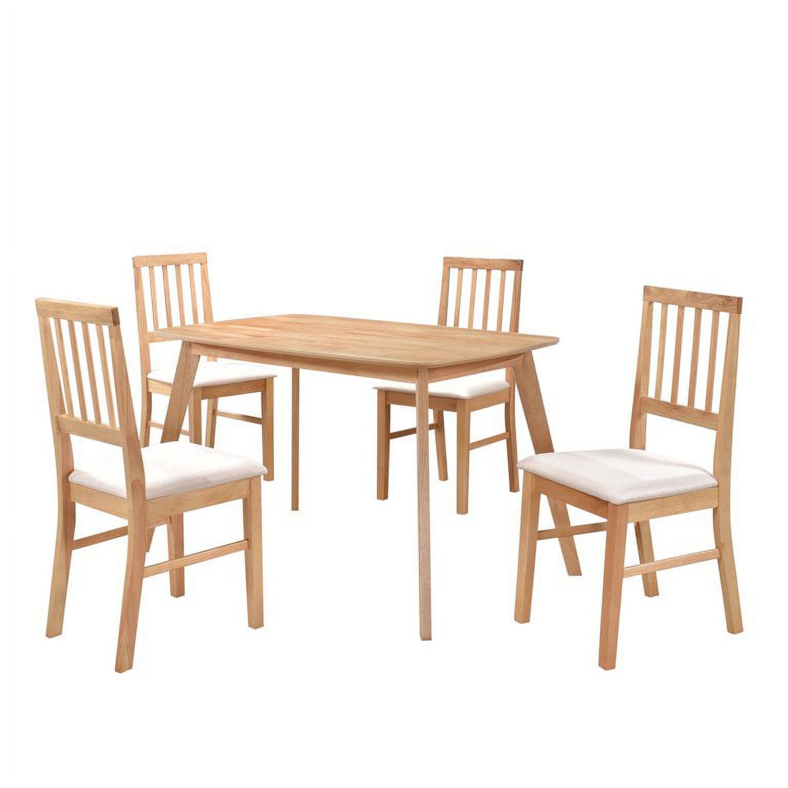 Natural Oak Wooden Dining Table E294