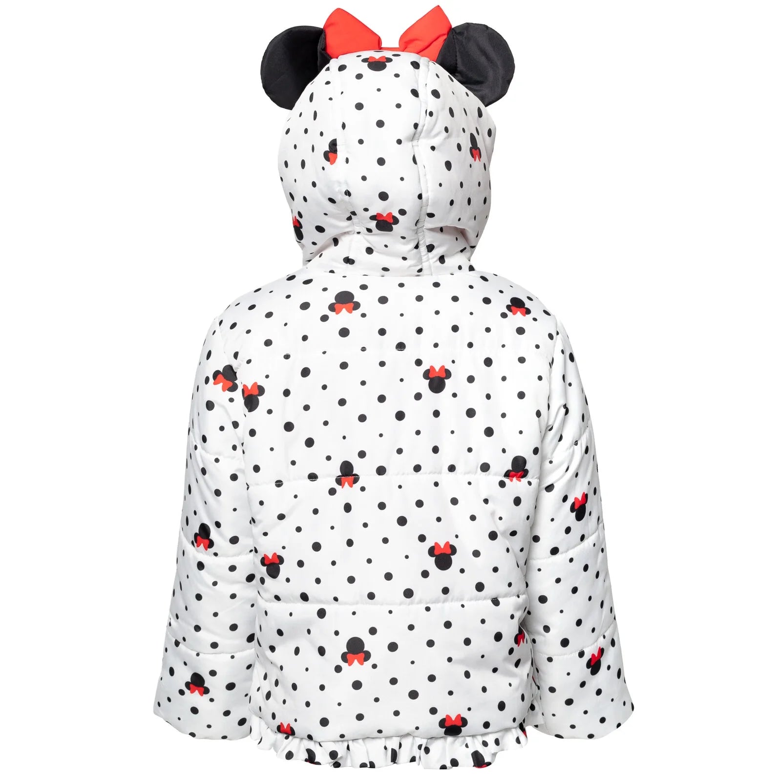 Disney Toddler Girls Winter Coat Puffer Jacket Gray 5T Y9557