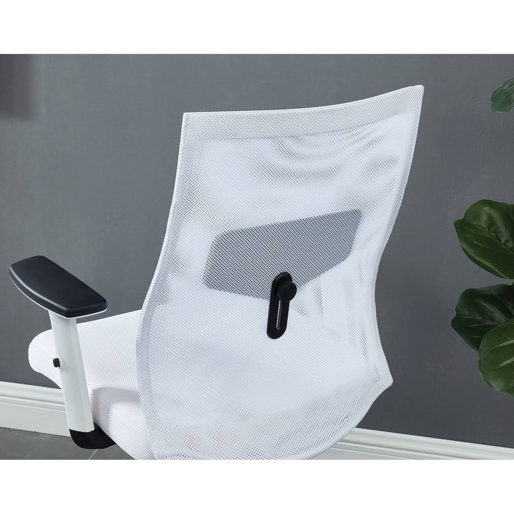 White Office Chair Y310