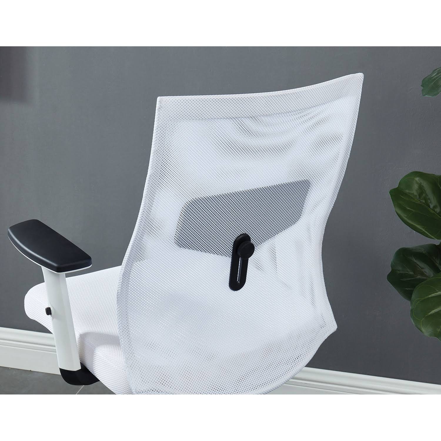 White Office Chair Y310