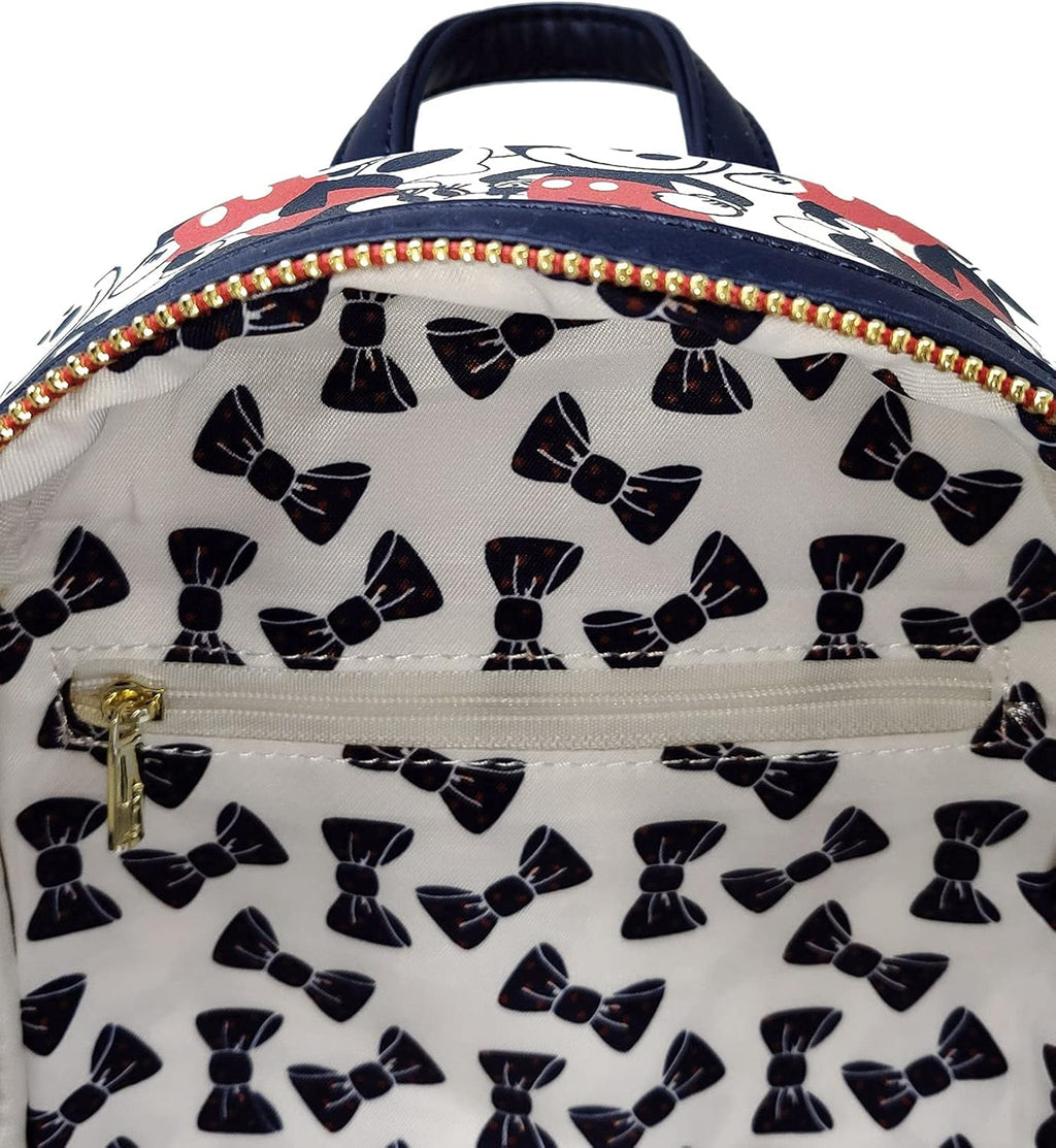 Red Navy Mini Backpack Handbag A826830