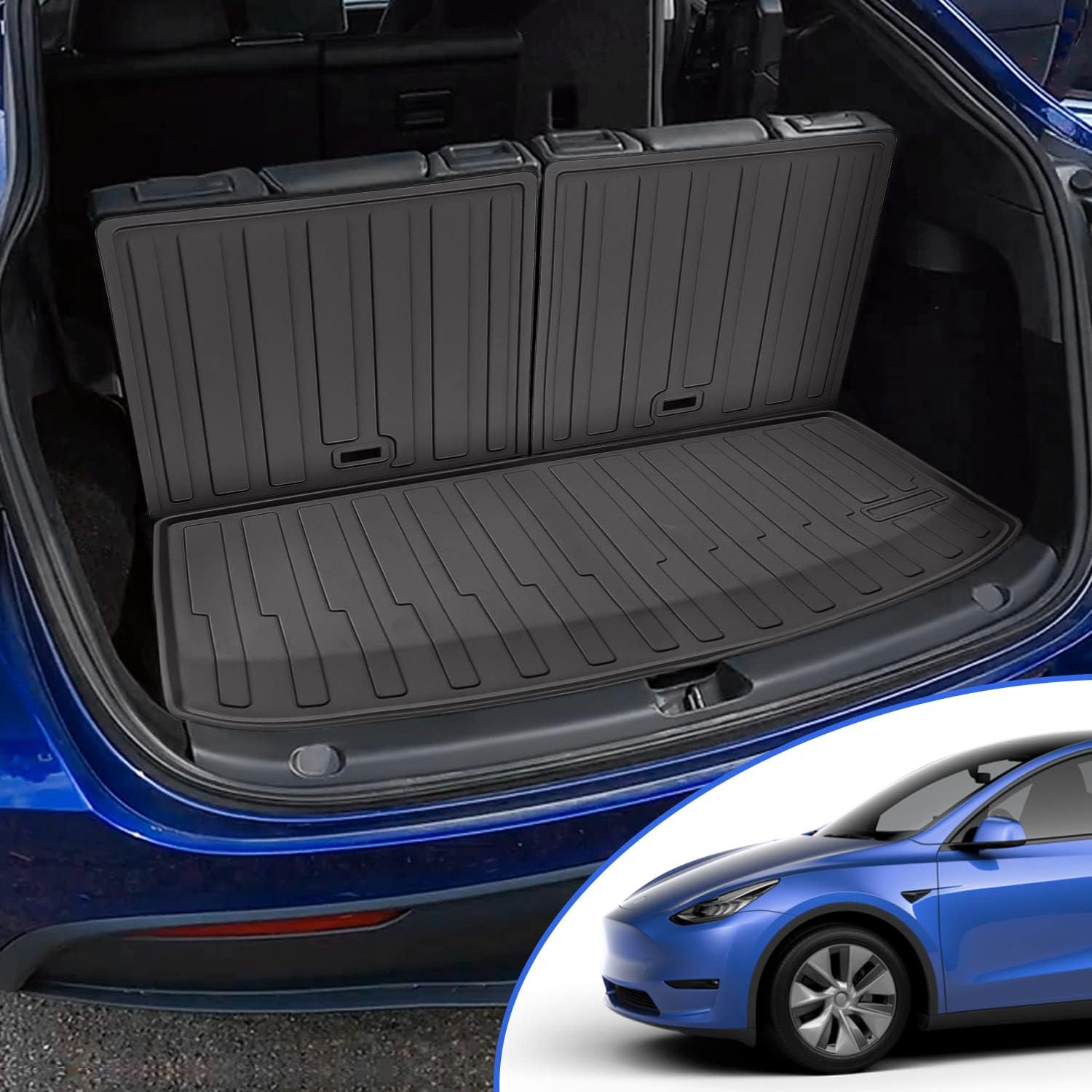 Tesla Model Y Trunk Mat Cargo Liner (A Set of Four) K458