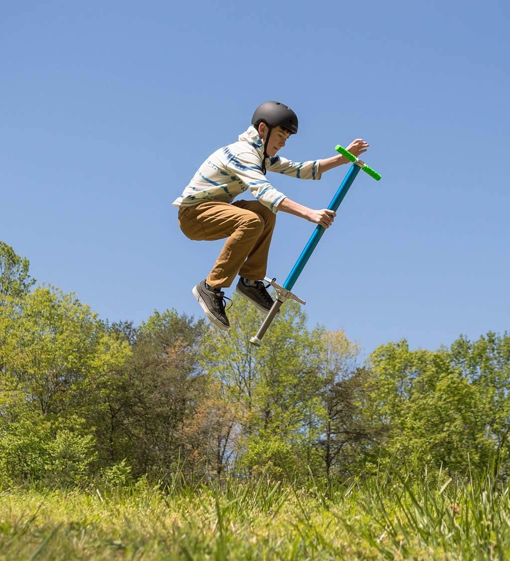 Pogo Stick with Lightweight Alloy Fusion Spring and Oversized Cast Footplate D2939