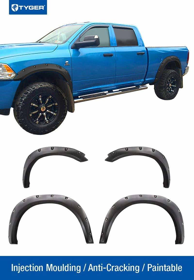 Paintable Smooth Matte Black Truck Bed Cover for Dodge Ram 1500 H57638