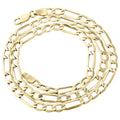 22 Inches 5.0mm Figaro Chain Necklace R46756
