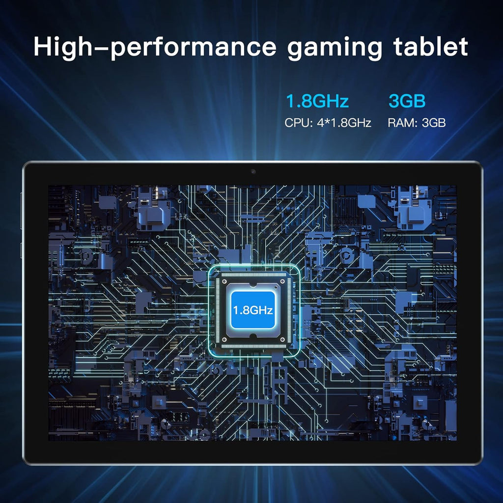 10 inch Android 11 Tablet, 3GB RAM 32GB ROM, 10.1 IPS HD Touch Screen F375075