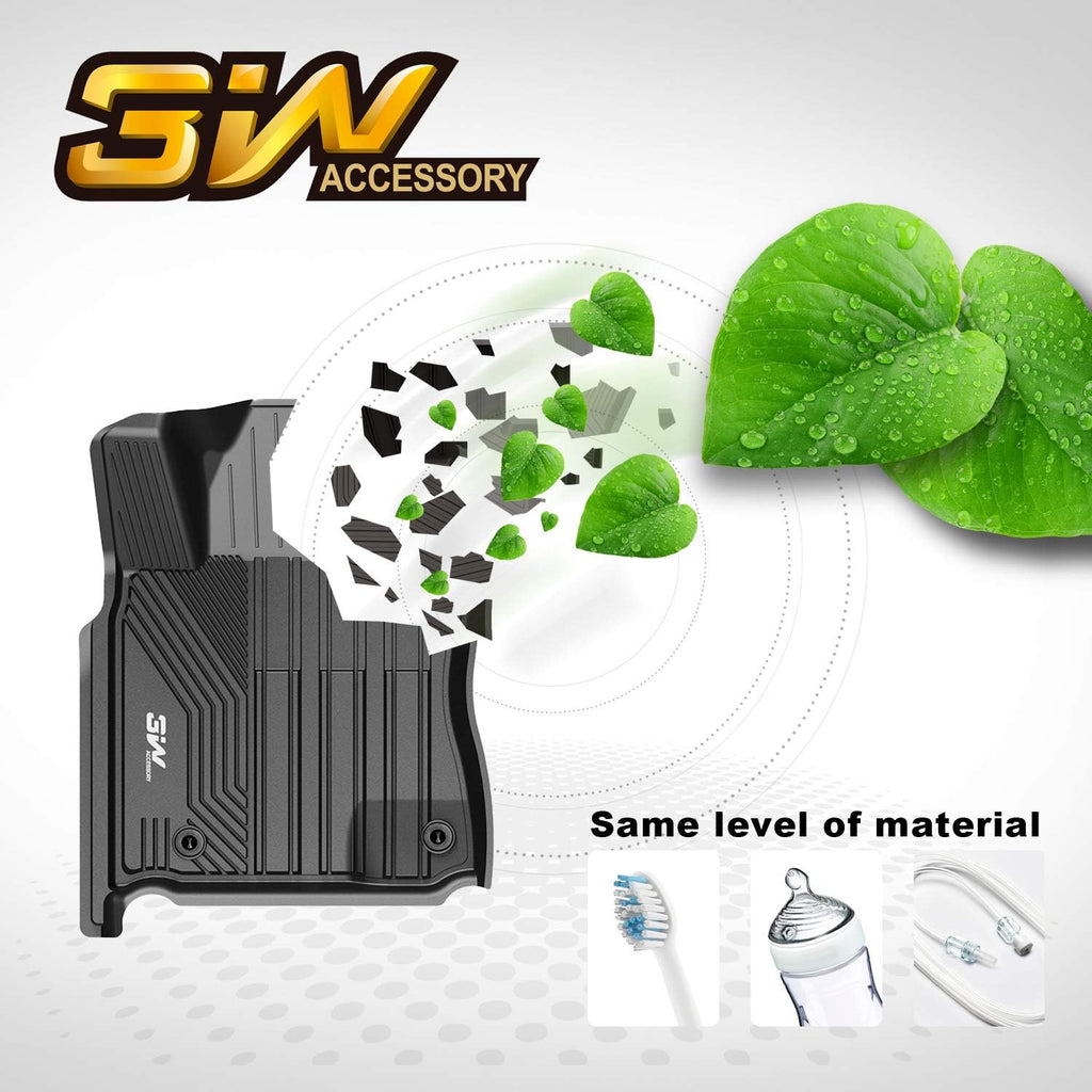 TPE All Weather Custom Fit Floor Liner Black Y30910