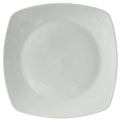 12 3/4x22 Porcelain White Square China Plate - 6/Case E4053