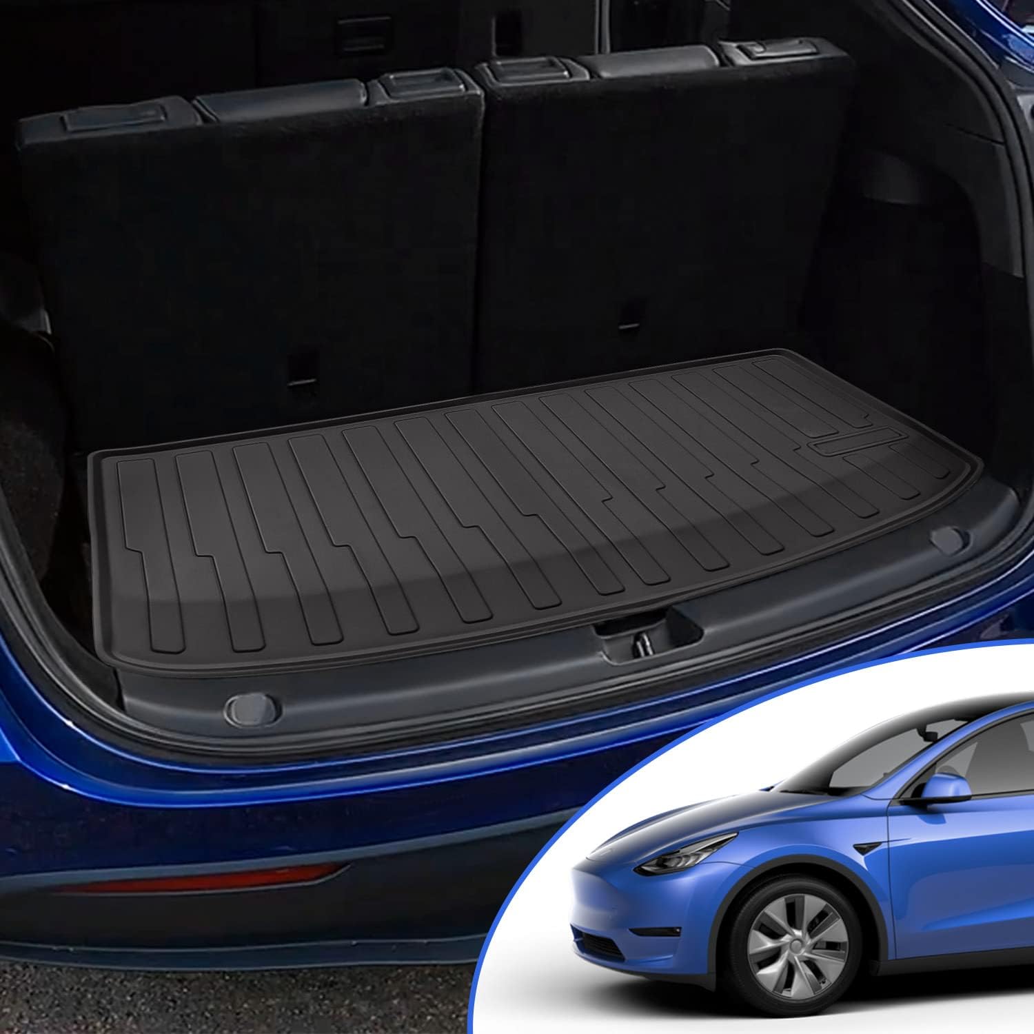 Tesla Model Y Trunk Mat Cargo Liner (A Set of Four) K458