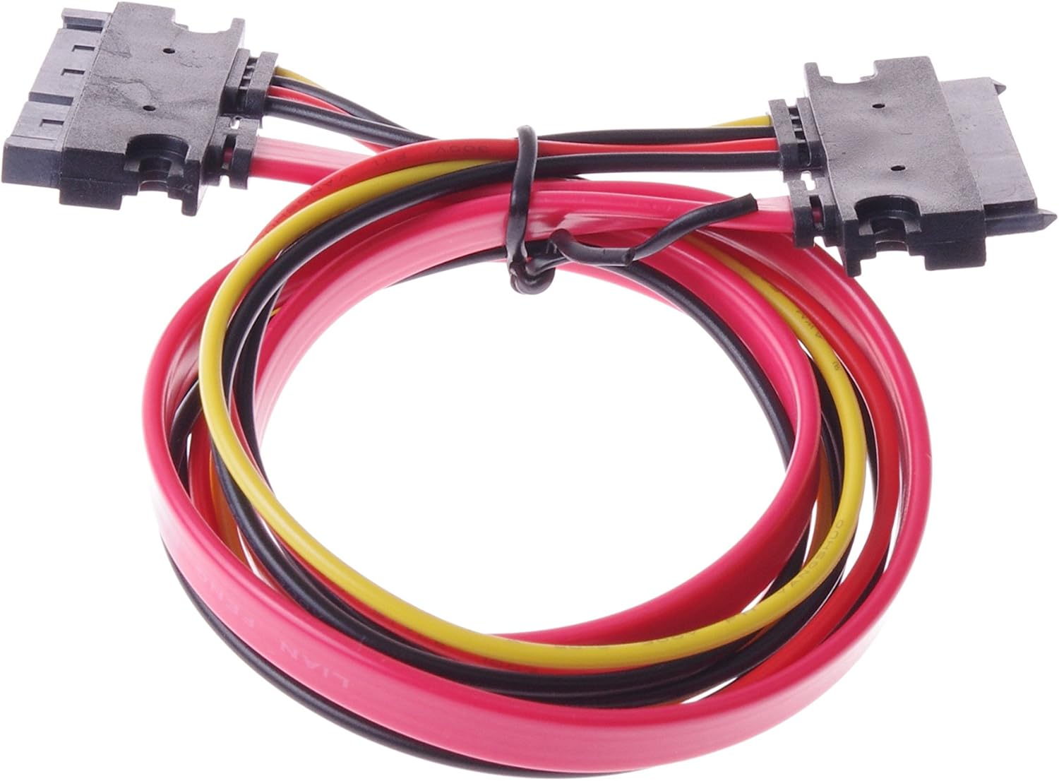 22-pin Sata Male to Female Data and Power Combo Extension Cable - 20inch M820